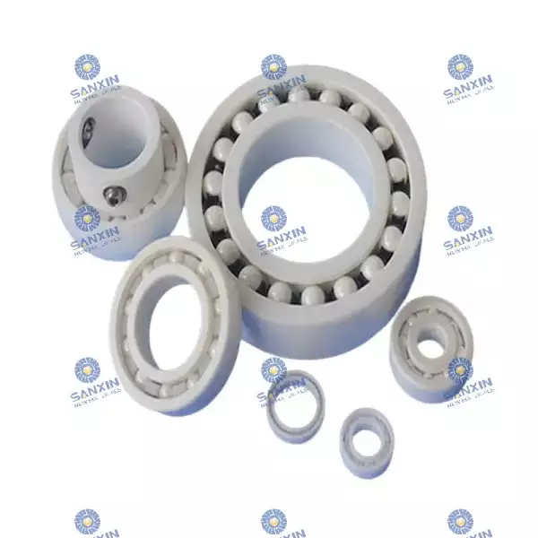 Керамический шарикоподшипник с шариками из диоксида циркония (ZrO₂) или нитрида кремния (Si₃N₄) обеспечивает износостойкость, точность, термостойкость и электроизоляцию для промышленных и высокотехнологичных применений.