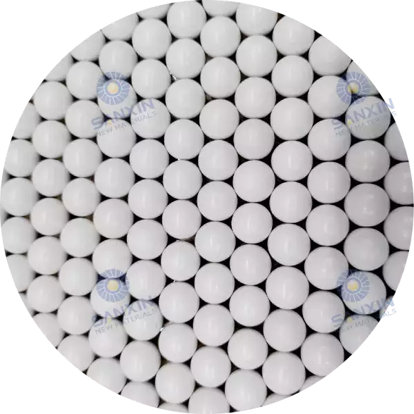 SXTA32 — Высокопрочные керамические шары из оксида алюминия 72% для интенсивного измельчения