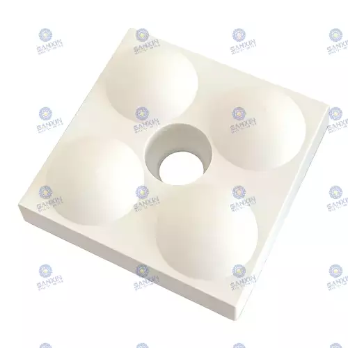 Керамическая облицовка сваренная болтами