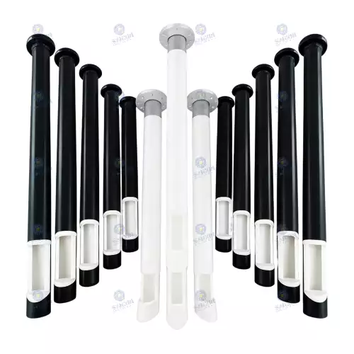 Цельнолитая износостойкая керамическая стальная труба